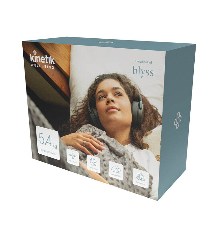 Kinetik Weighted Blanket Grey - Life Pharmacy Orewa