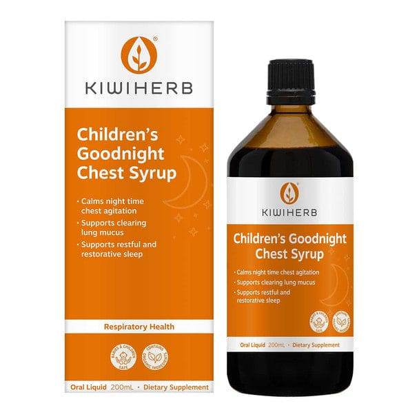 Kiwiherb Child's Gdnight ChestSyrp 200ml - Life Pharmacy Orewa