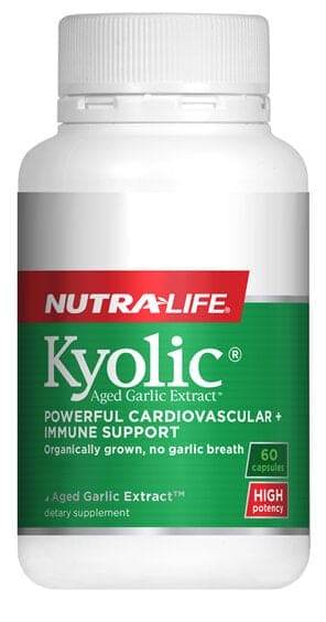 Nutralife Kyolic Aged Garlic Extract 60 Capsules - Life Pharmacy Orewa