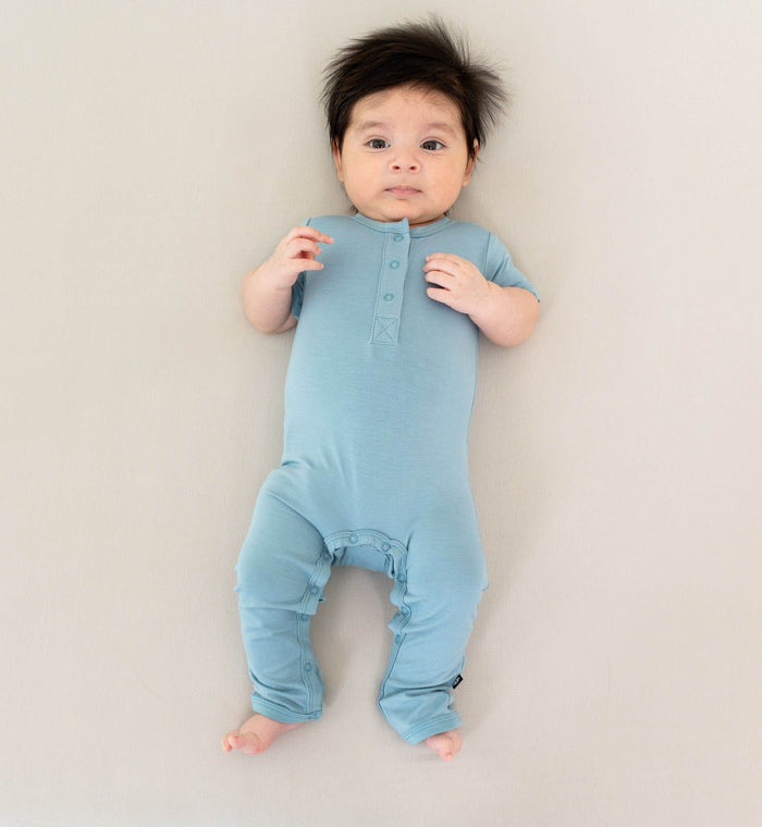 Boody Baby Long Sleeve Romper 0-3 Months Dusty Pink - Life Pharmacy Orewa