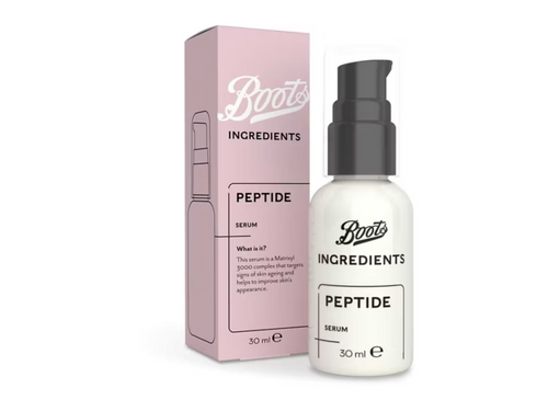 Boots Ingredients Peptide Serum 30ml
