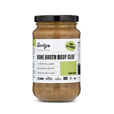 Meadow & Marrow Bone Broth Lemon And Herb 260 Gm - Life Pharmacy Orewa