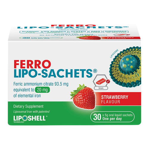 Ferro Lipo-Sachets 30 - Life Pharmacy Orewa