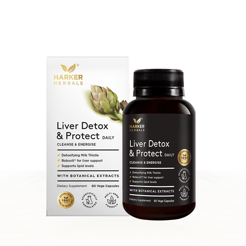 Harker Herbals Liver, Detox & Protect Vegecapsules 60