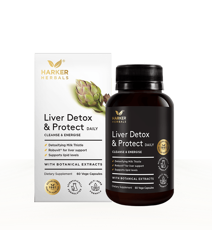 Harker Herbals Liver, Detox & Protect Vegecapsules 60