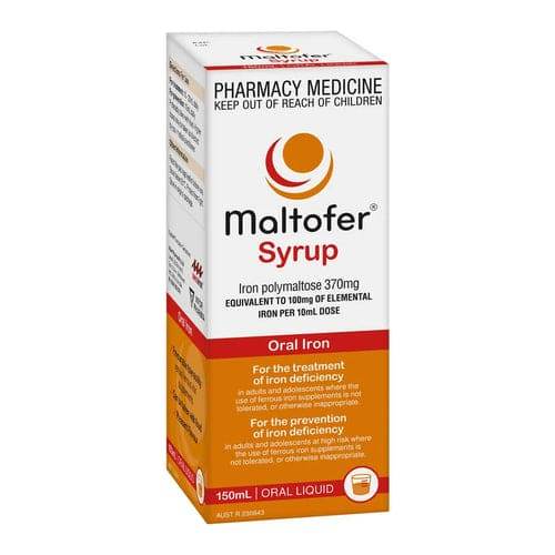 Maltofer Syrup 150ml - Life Pharmacy Orewa