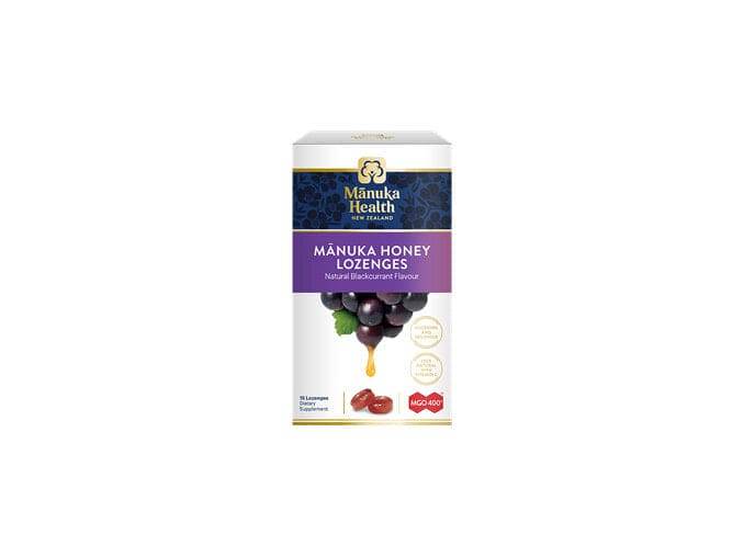 Manuka Honey Drops Blackcurrant 15PK - Life Pharmacy Orewa