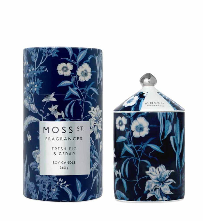 Moss St 360G Candle Fresh Fig/Cedar - Life Pharmacy Orewa