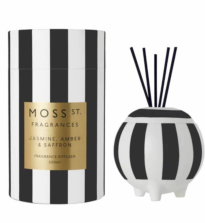 Moss St 350Ml Diffuser Jasmine/Amb/Saffron - Life Pharmacy Orewa