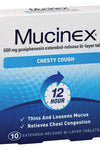 Mucinex 10 Tablets