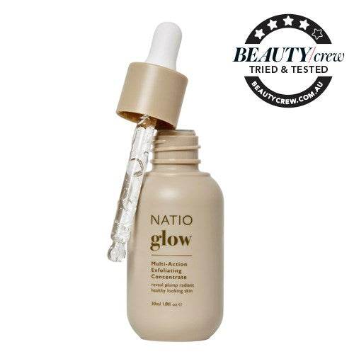 Natio Glow Multi Action Exfoliating Concentrate 30 Milliliter - Life Pharmacy Orewa