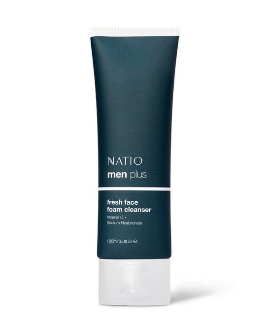NATIO MEN + FRESH FACE FOAM CLEANSER - Life Pharmacy Orewa