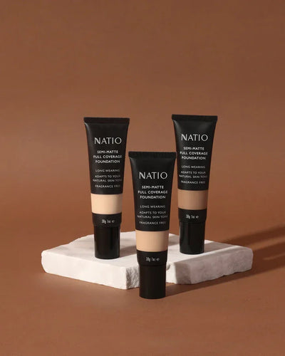 Natio Semi Matte Foundation Shell