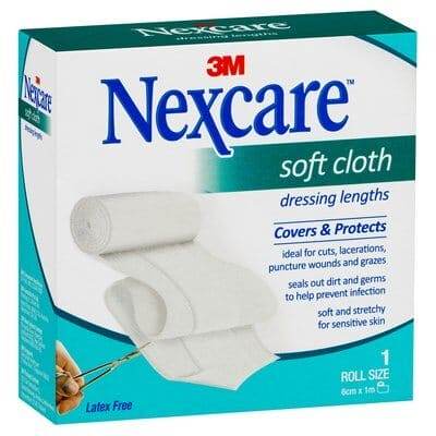 Nexcare Soft Cloth Dressing 4Cmx1M - Life Pharmacy Orewa