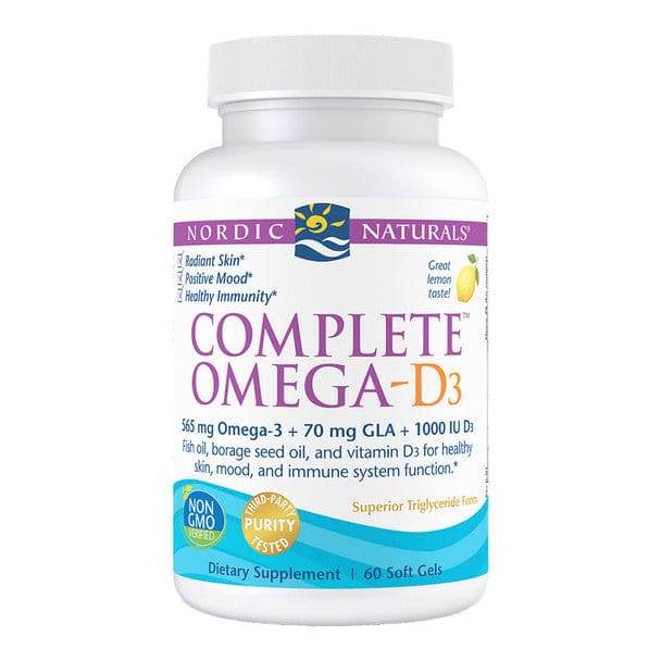 Nordic Complete Omega D3 60S - Life Pharmacy Orewa