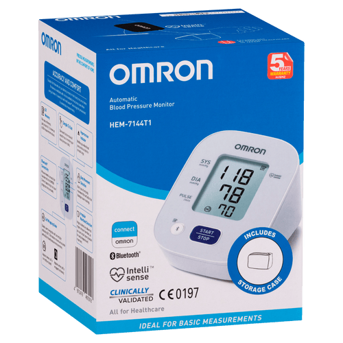 Omron Hem7144T1 Standard Bp Monitor - Life Pharmacy Orewa