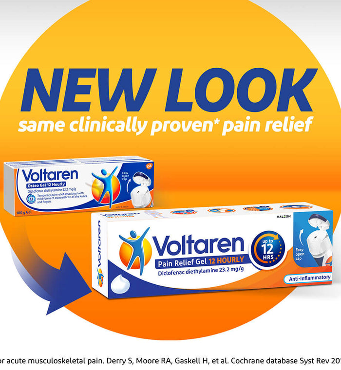 Voltaren Pain Relief Gel 12HR 30gm