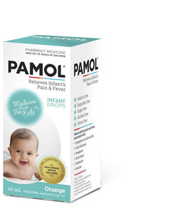 Pamol Infant Drops Colourfree 60Ml - Life Pharmacy Orewa
