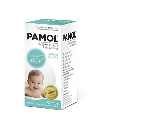 Pamol Infant Drops Colourfree 60Ml - Life Pharmacy Orewa
