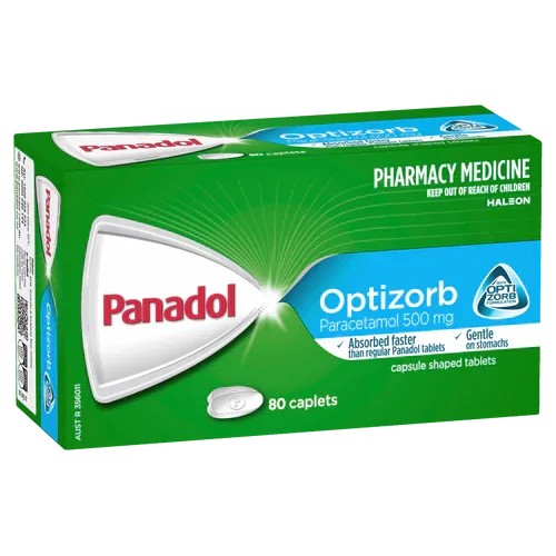 Panadol Optizorb Caplets 80