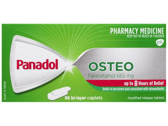 Panadol Osteo 96 Caplets - Life Pharmacy Orewa