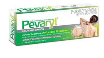 Pevaryl Foam Solution Sachets 10Ml X3 - Life Pharmacy Orewa