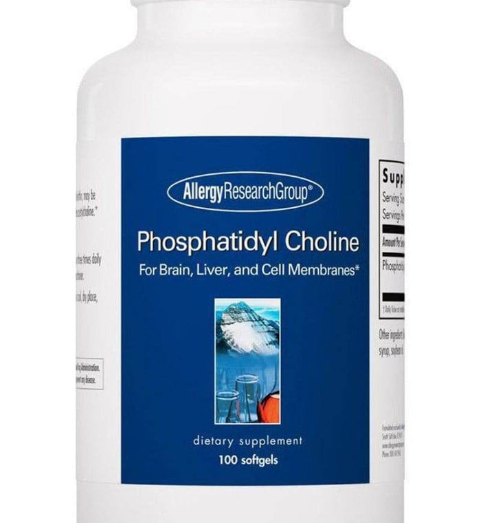 Allergy Research Group - Phosphatidyl Choline 100 Soft Gel Capsules - Life Pharmacy Orewa