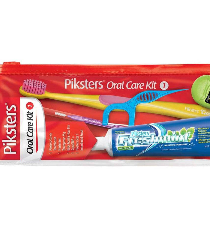 Piksters Adult Basic Oral Care Kit - Life Pharmacy Orewa