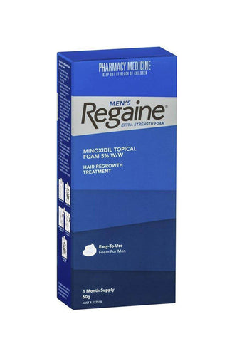 Regaine Extra Str. Foam 1 Month 60G - Life Pharmacy Orewa