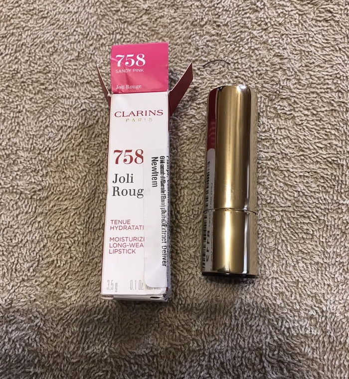 Clarins Joli Rouge Velvet 758 Lipstick