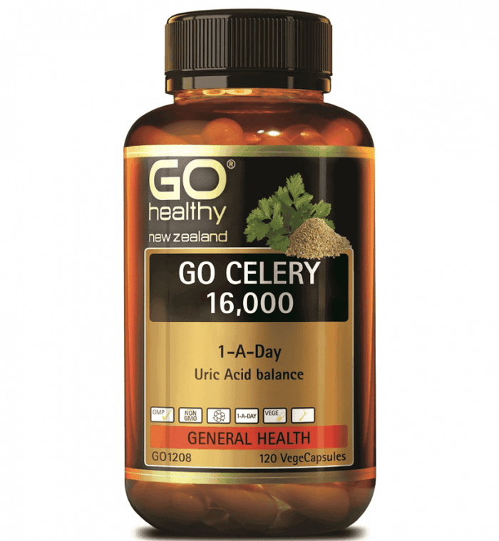 Go Healthy Celery 16000 120 Vcaps - Life Pharmacy Orewa
