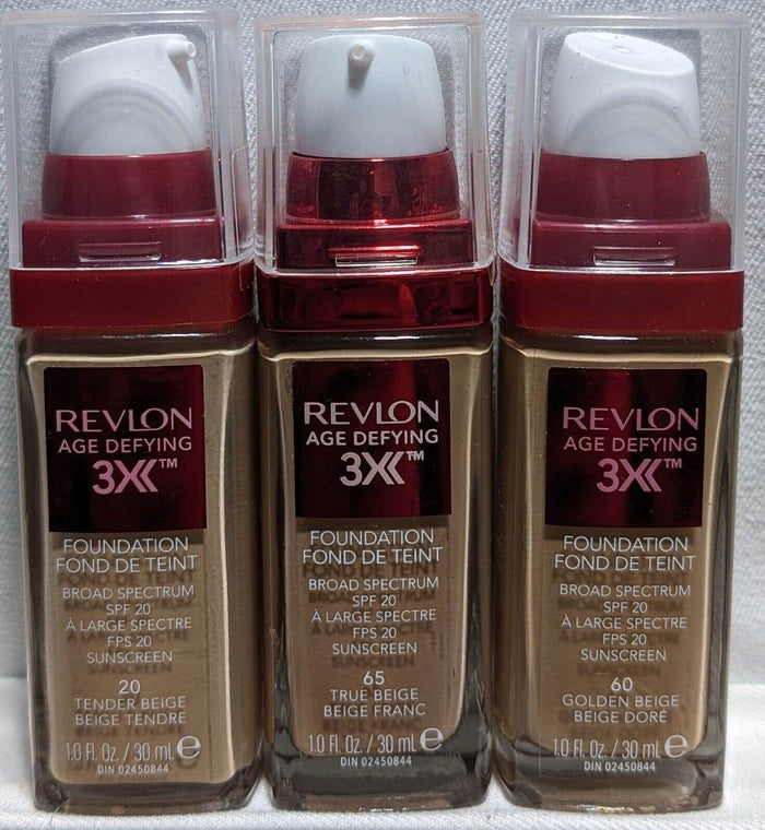 Revlon Age Defying 3X Foundation Soft Beige 30G - Life Pharmacy Orewa