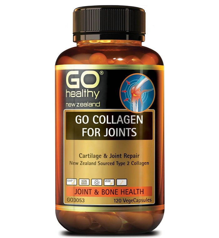 Go Healthy Collagen For Joints - Cartilage Repair Nz Sourced Collagen (120 Vcaps) - Life Pharmacy Orewa