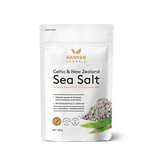Harker Herbals Celtic Nz Sea Salt With Kelp - Life Pharmacy Orewa