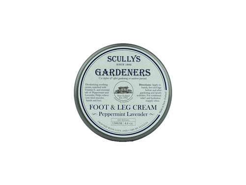 Scullys Gardeners Foot/Leg Cream 130G - Life Pharmacy Orewa
