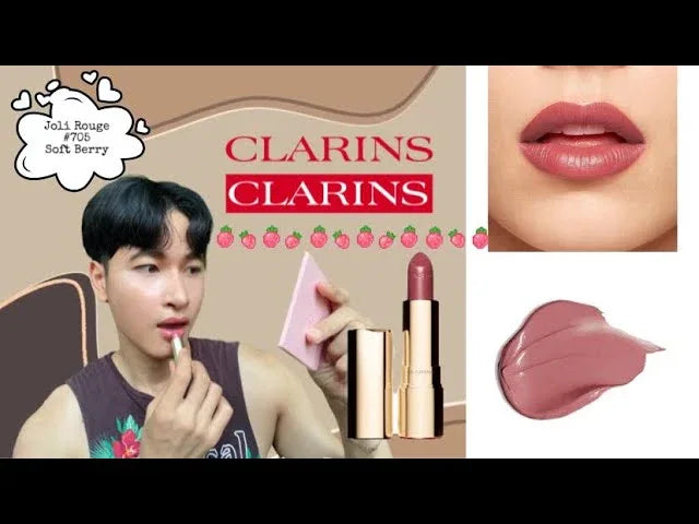 Clarins Jolie Rouge Lipstick 705S