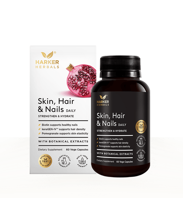 Harker Herbals Skin Hair & Nails Capsules 60s