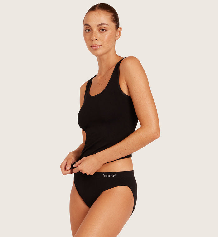 Boody Women's Tank Top Black Large