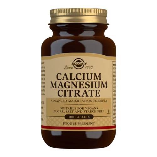 Solgar Calcium Magnesium Citrate 100 Tablets - Life Pharmacy Orewa