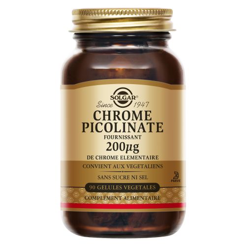 Solgar Chromium Picolinate 200Mcg 90 Tablets