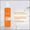 Avene Sunsitive Ss Spf50+ Adult Spray 200Ml