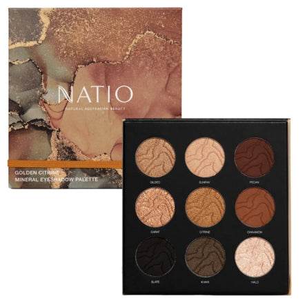 Natio Golden Citrine Mineral E/S Palette - Life Pharmacy Orewa