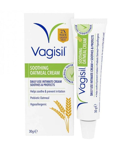 DSS Vagisil Soothing Oatmeal Cream 30g - Life Pharmacy Orewa
