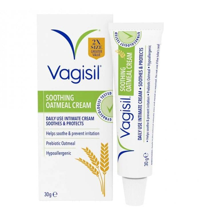 DSS Vagisil Soothing Oatmeal Cream 30g - Life Pharmacy Orewa
