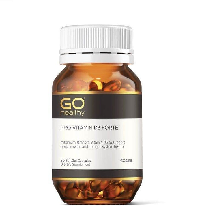 Go Pro Vitamin D3 Forte 60S Sg - Life Pharmacy Orewa