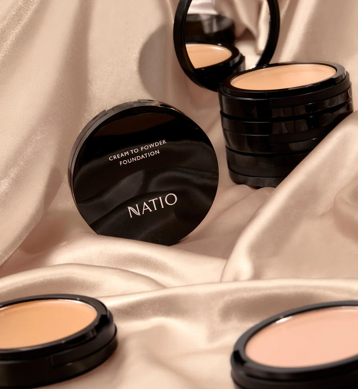 Natio Cream to Powder Foundation Light 5G