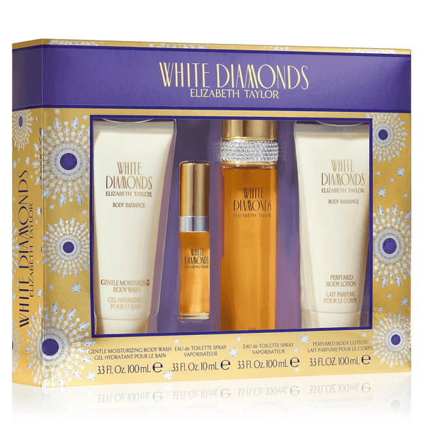 Ea White Diamonds 100Ml 4Pc Set X24 - Life Pharmacy Orewa