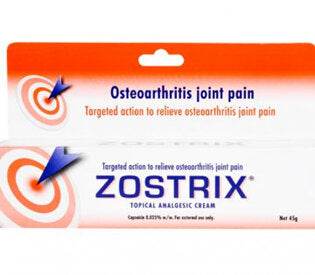 Zostrix Oa Cream 45G - Life Pharmacy Orewa