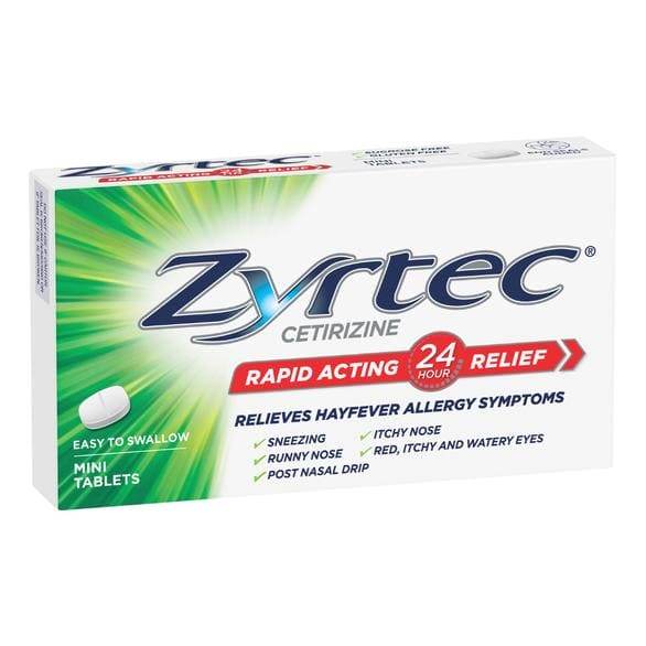 Zyrtec Tablet Hayfever Allergy Relief 10 - Life Pharmacy Orewa