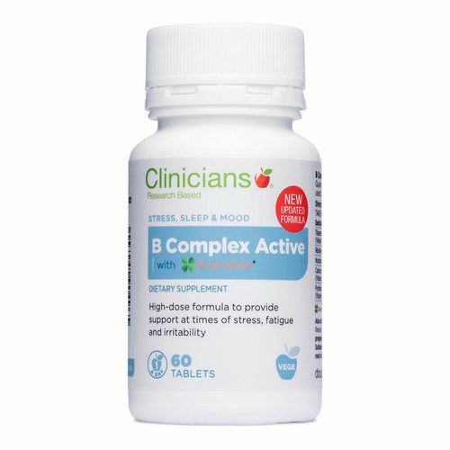 Clinicians B Complex Active Tablets 60 - Life Pharmacy Orewa